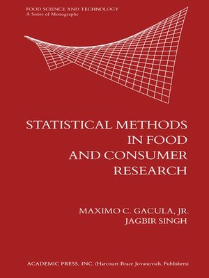 cover image of Statistical Methods in Food and Consumer Research